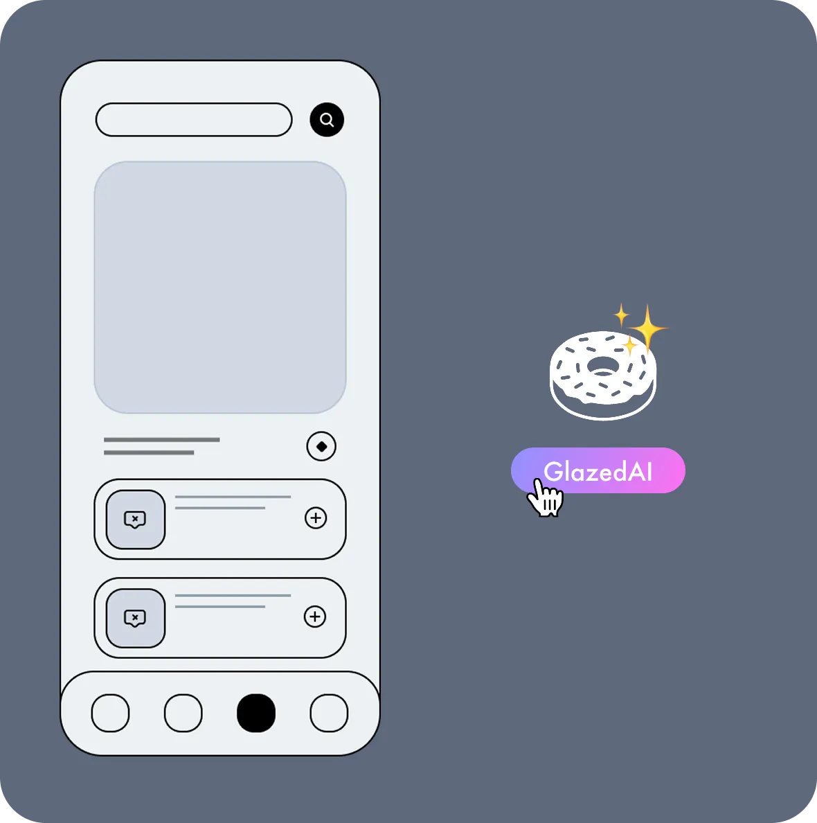 AI tracking automation - Screen selection in Figma